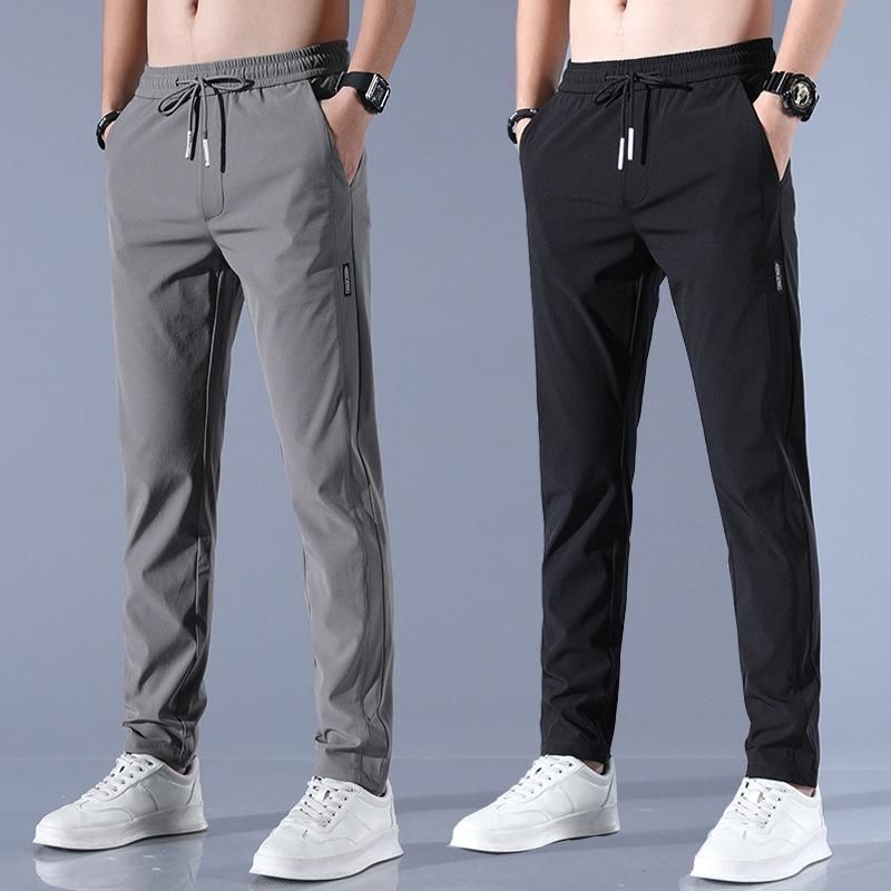 Men's Lycra Track Pants (Pack of 2)