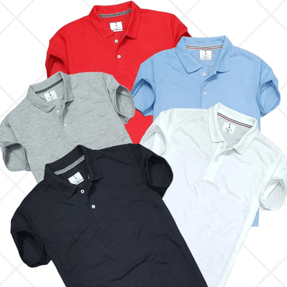 Men's Polo T-Shirt (Pack of 5)